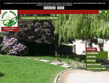 Tablet Screenshot of chambres-paysannes.com